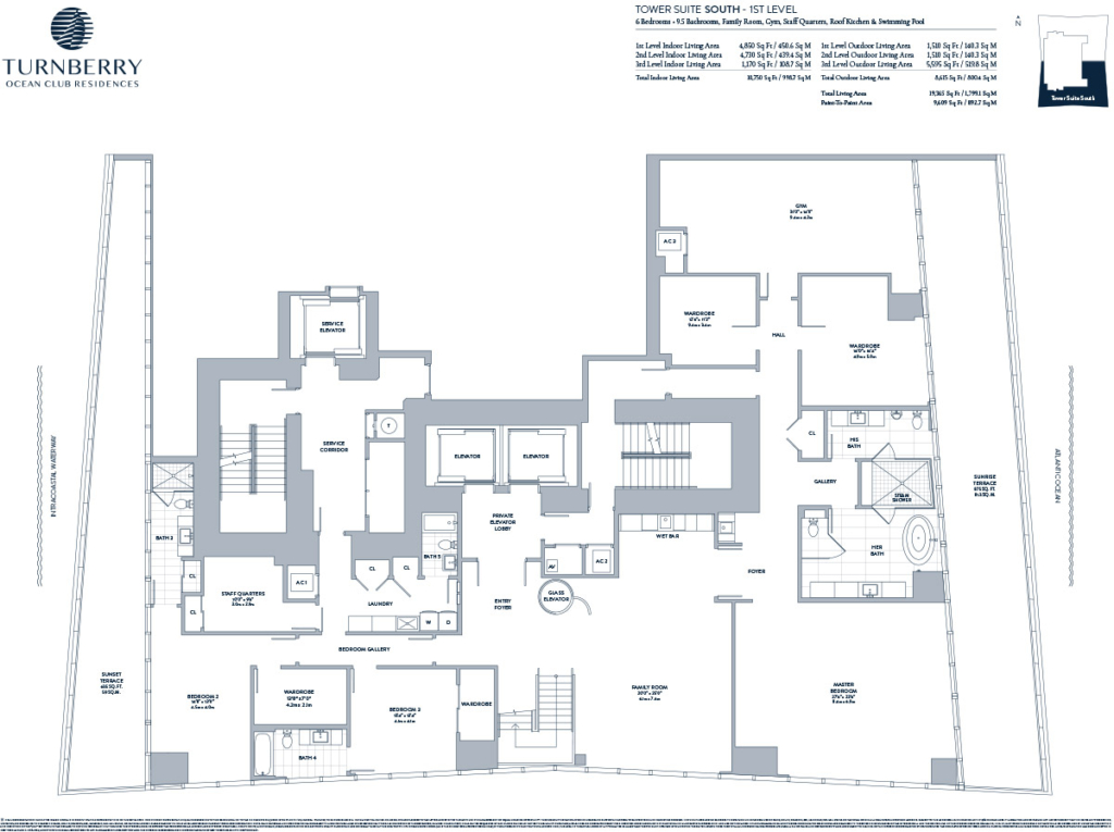 Residences Tower Suite - South (PDF)